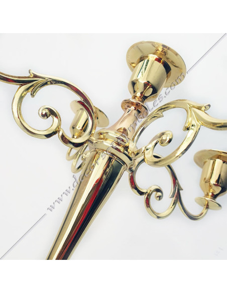 OUT072-chandeliers-maconniques-blancs-candelabres-gants-5-cinq-branches-bras-decors-loges-fm-accessoires-symboles