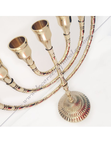 OUT073-menorah-decorations-candelabras-candlesticks-incense-burner-candlesticks-maconics-7-seven-branches-fm-lodges-tools