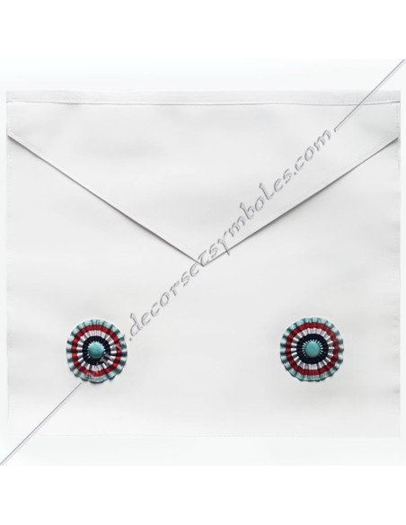 TEM299-companion-masonic-aprons-rite-English-style-emulation-decorations-apprentice-lodges-rosettes-fm