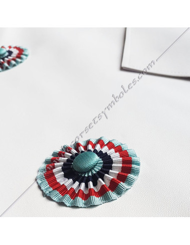 TEM299-companion-masonic-aprons-rite-English-style-emulation-decorations-apprentice-lodges-fm-rosettes