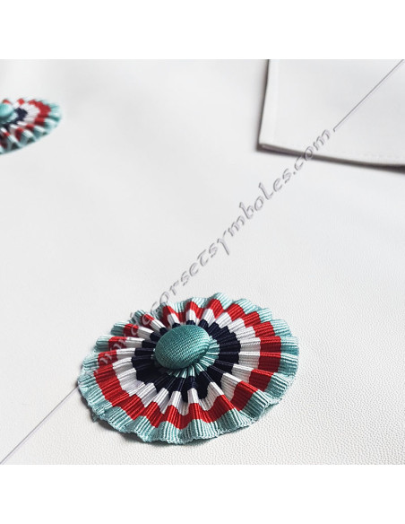 TEM299-companion-masonic-aprons-rite-English-style-emulation-decorations-apprentice-lodges-fm-rosettes