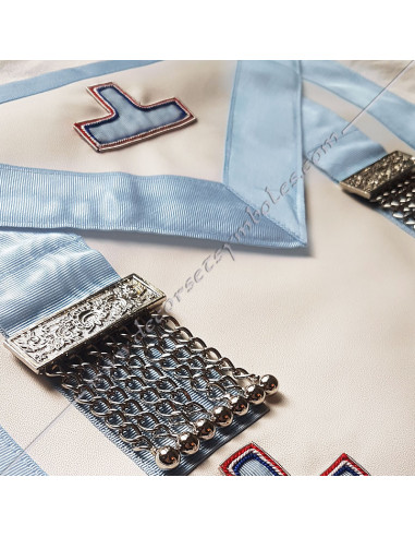 TEM056C-emulation-rite-english-aprons-masonic-worshipfuls-masters-ceremony-lodges-rituals-fm-decorations