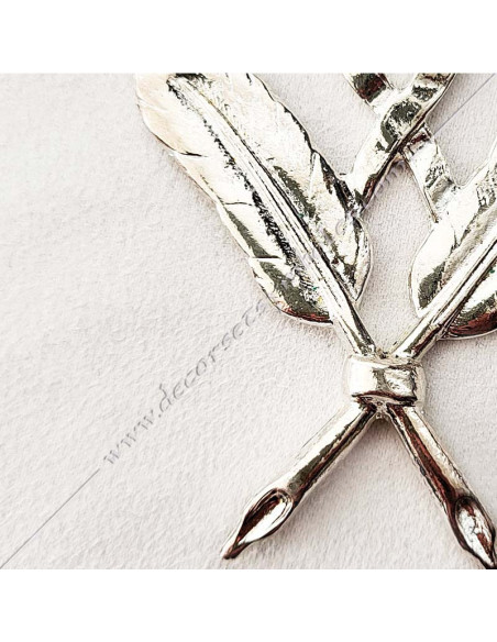 FGK180-rite-english-emulation-masonic-jewelry-officers-secretaries-silver-colloars-lodges-tools-fm-accessories