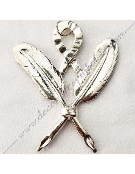 FGK180-rite-anglais-emulation-bijoux-maconniques-officiers-secretaires-argent-cordons-loges-outils-accessoires-fm
