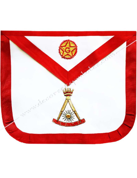 HRF362-french-2th-second-orders-aprons-masonic-great-elect-scottish-wisdom-chapters-grades-fm