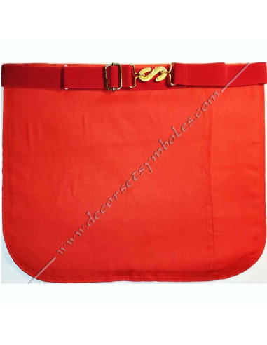 HRF362-french-2th-second-orders-aprons-masonic-great-elect-scottish-fm-wisdom-chapters-grades