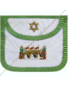 Masonic apron Chevalier Orient 3rd Order French Rite with bridge