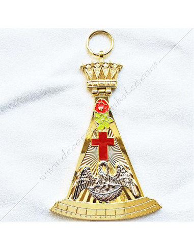 BBS240-masonic-jewels-4th-orders-rite-french-knights-rose-pink-cross-mobiles-articuled-18th-degrees-decorations-aasr-fm