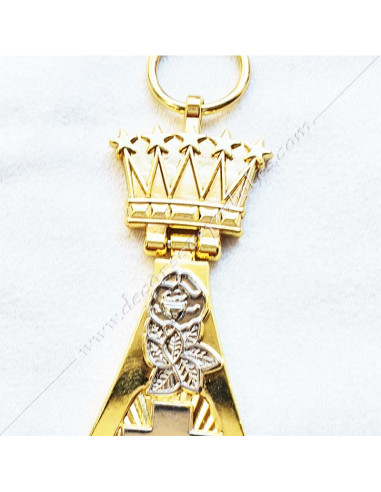 BBS240-masonic-jewels-4th-orders-rite-french-knights-rose-pink-cross-mobiles-articuled-18th-fm-degrees-decorations-aasr