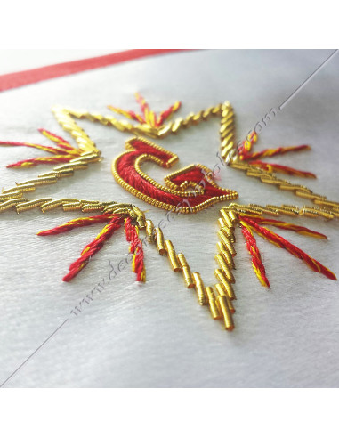HRF476-gcg-opera-decorations-aprons-4th-orders-rose-pink-cross-prince-french-grades-wisdom-chapters-masonic-fm-symbols