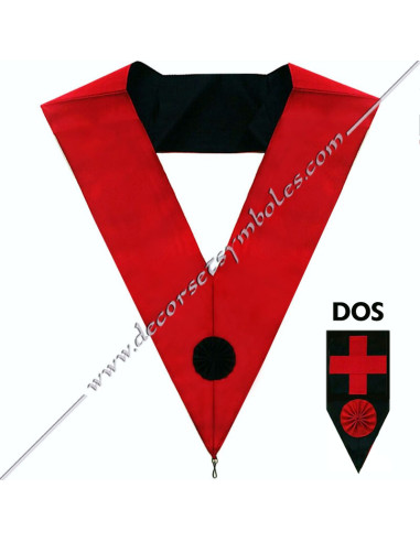 HRF141-sashes-collars-4th-orders-masonic-french-prince-pink-rose-croix-chapters-grades-wisdom-fm