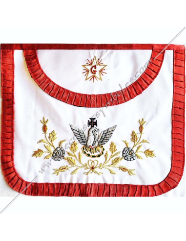 HRF052-princes-pink-cross-aprons-gcg-masonic-pelicans-decorations-french-chapters-roses-stars-fm