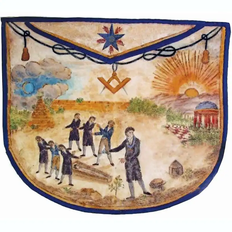 masonic-apron-hand-painted-french-rite